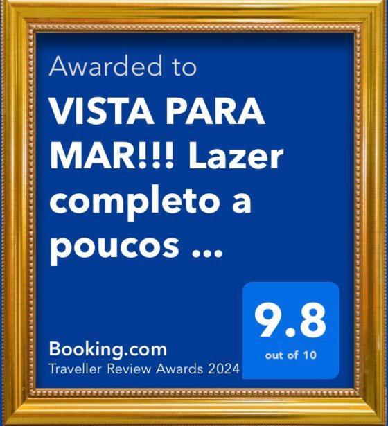 Vista Para Mar!!! Lazer Completo A Poucos Passos Da Praia Γκουαρούχα Εξωτερικό φωτογραφία